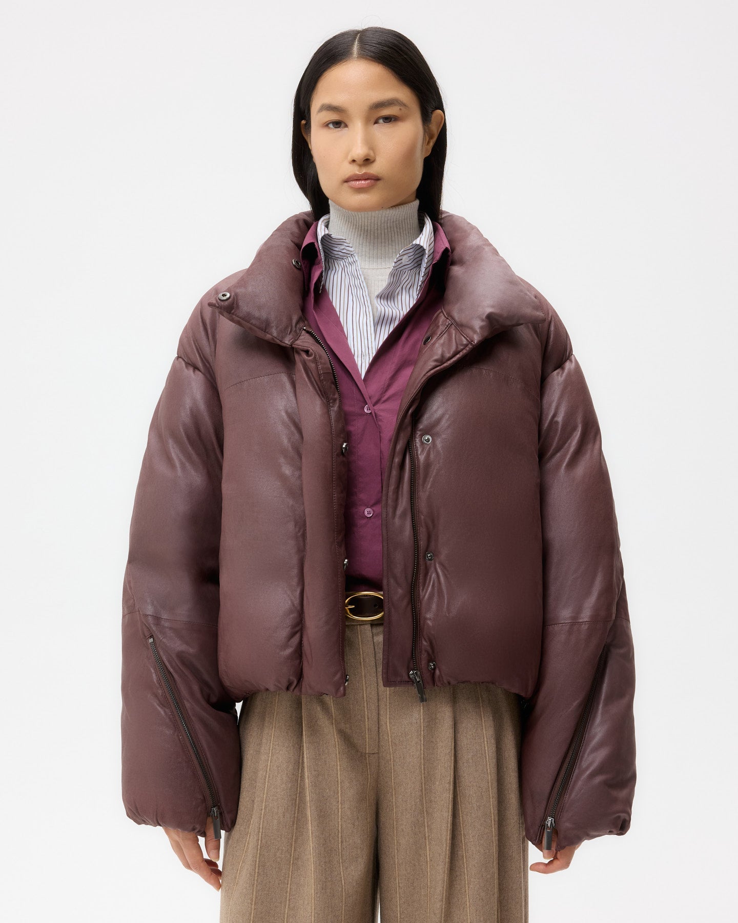 PUFFER RAGLAN JACKET