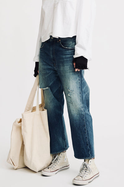 HAISLEY SLOUCH BOYFRIEND JEAN IN ESHER BLUE