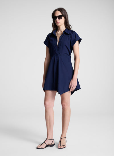 JULIE DRESS IN NAVY