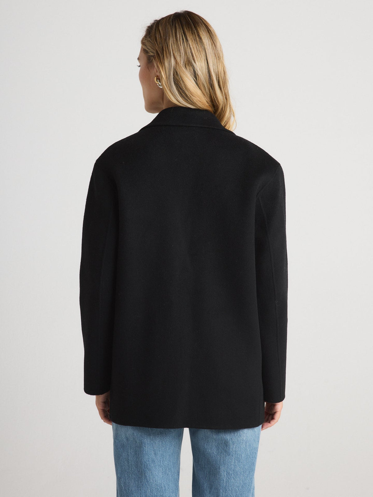 W.Cashmere Camellia Wool Blazer at Romi Boutique