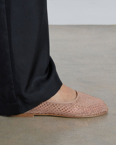 BALLA CRYSTALS FLAT IN NUDE