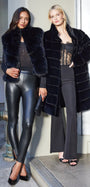 Generation Love ROSARIO FAUX FUR VEST at Romi Boutique