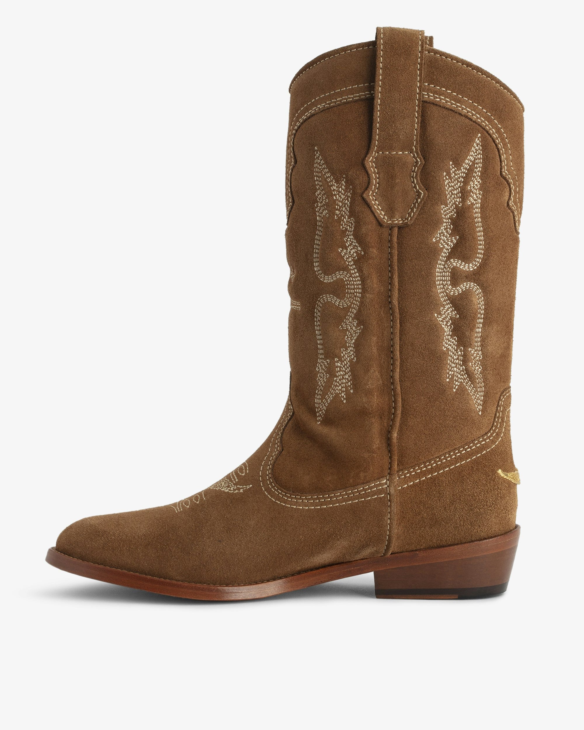 TEX WESTERN SUEDE BOOTS by Zadig & Voltaire - Romi Boutique