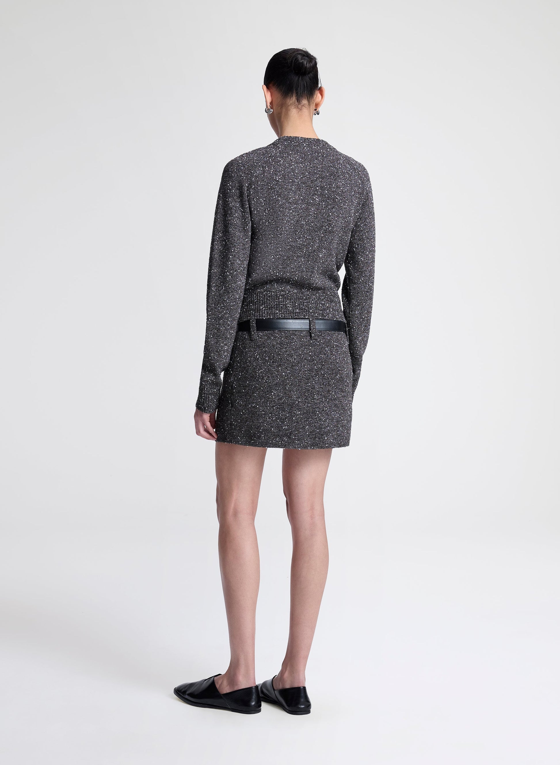 A.L.C Zoe Boucle Tweed Sweater at Romi Boutique