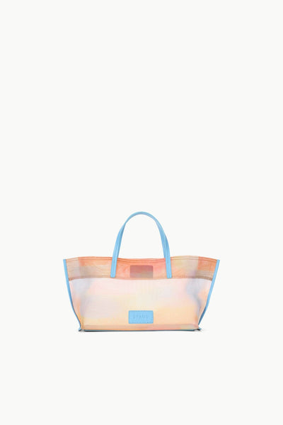 CHRISTOS MINI MESH TOTE IN PASTEL CLOUDS