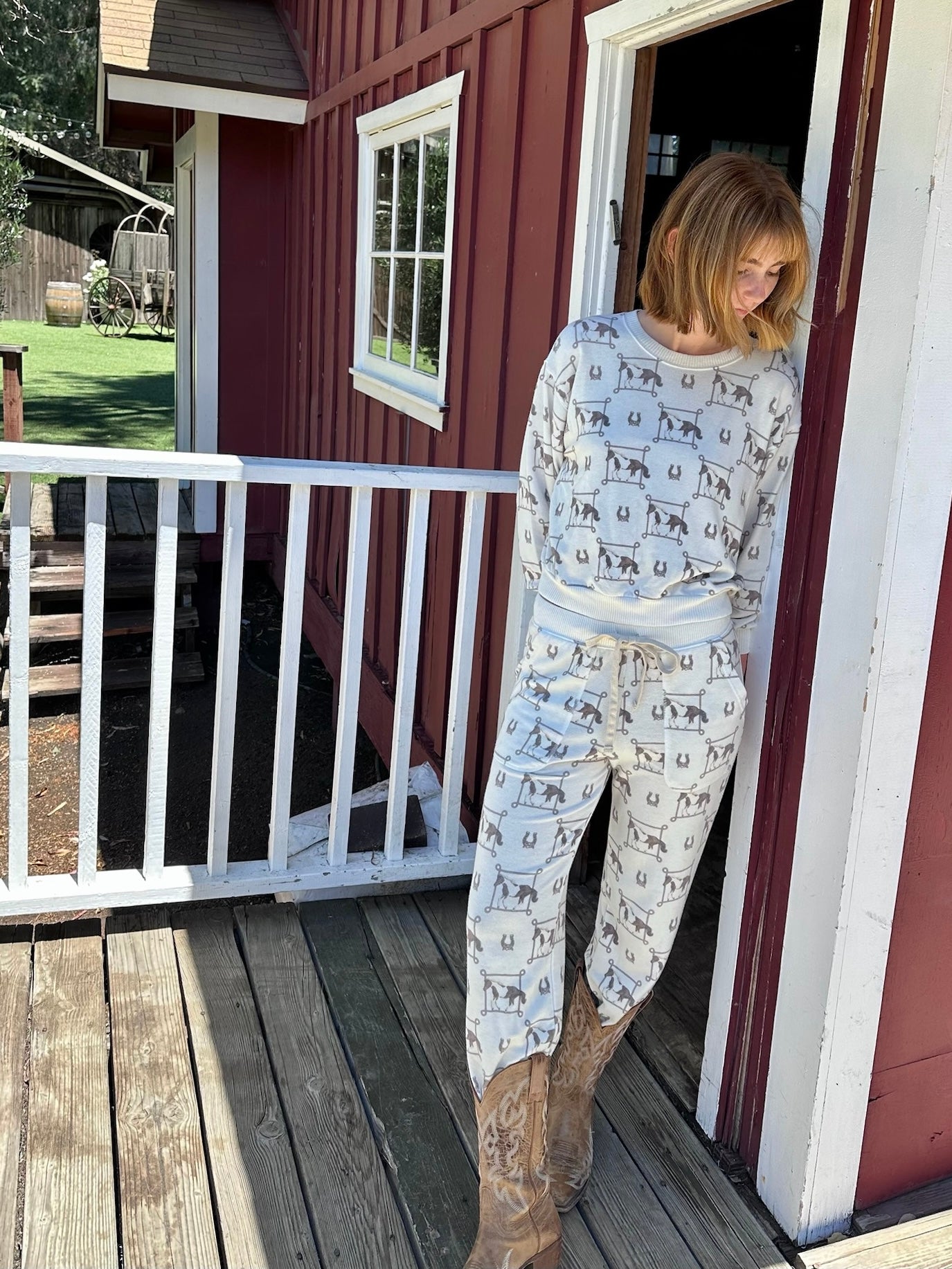COZY PANT IN LASSO RODEO HORSE