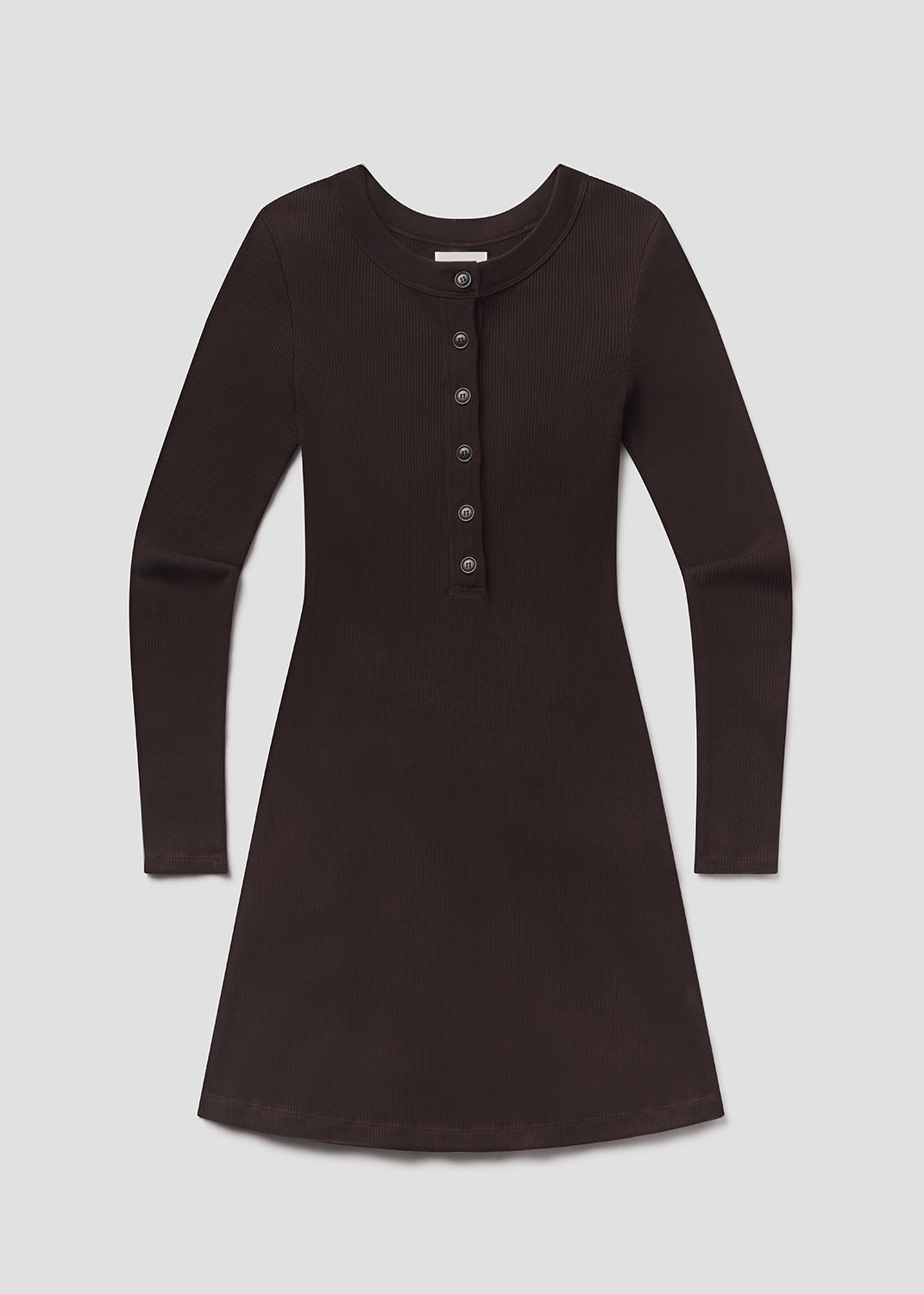 NALI MINI DRESS IN CHOCOLATE