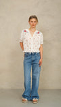 Mabe Harlie Short Sleeve Top at Romi Boutique