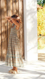 Mabe Jaci Print Maxi Dress at Romi Boutique