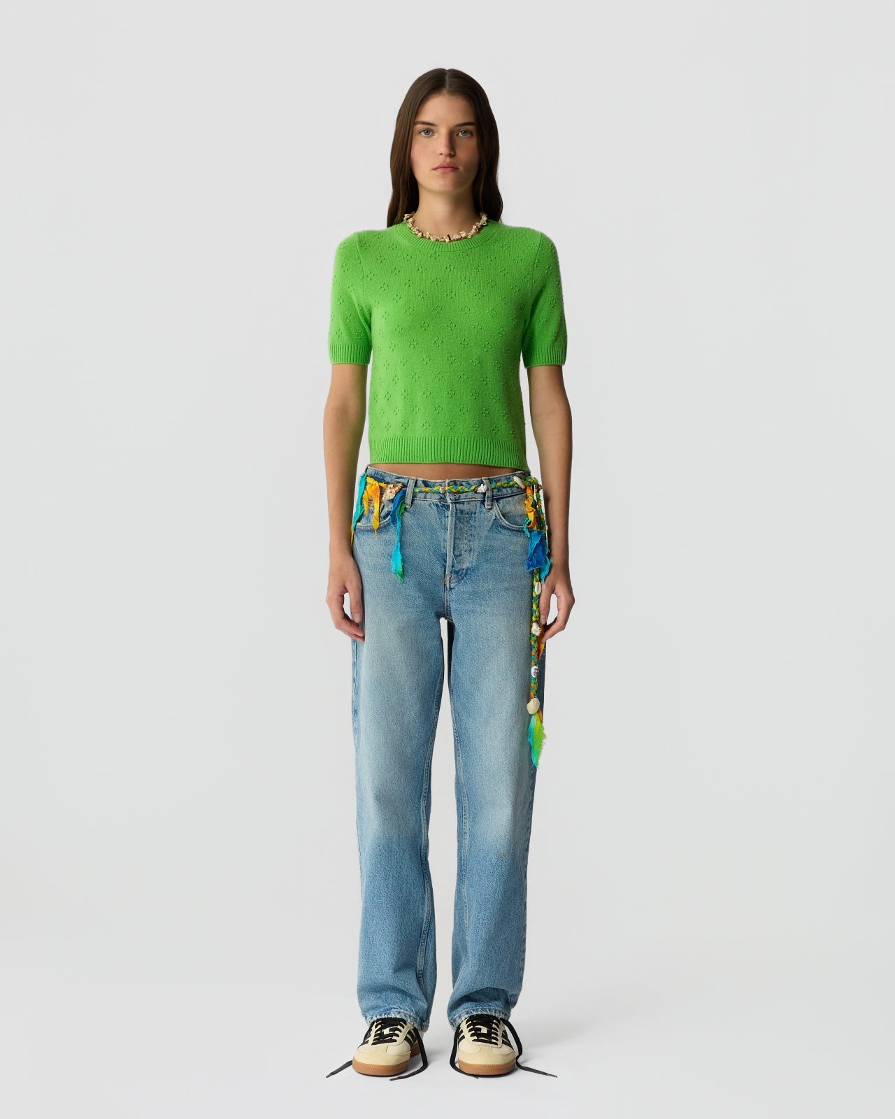 Guest In Residence COMPASS SWEATER TEE at Romi Boutique