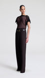 A.L.C LUNA SATIN TOP at Romi Boutique