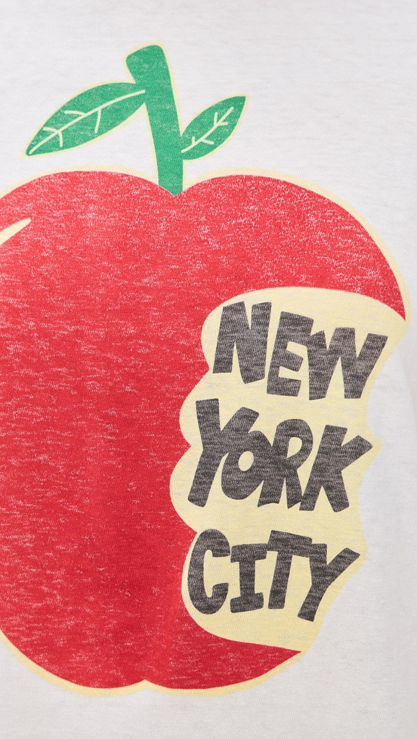 CLASSIC TEE NYC IN VINTAGE WHITE