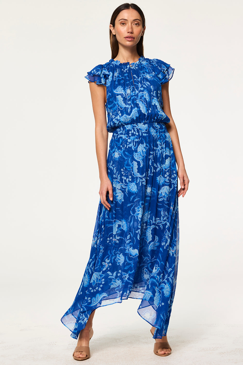 MARIPOSA DRESS IN FIJI FLORA