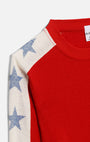 Re/Done Star Contrast LS Jersey at Romi Boutique