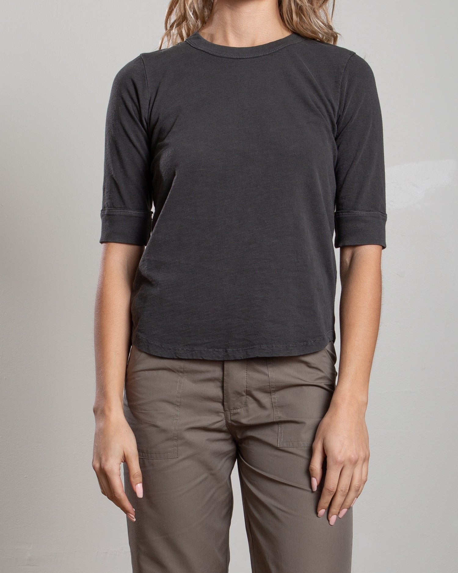 Pharaoh Giada Slim Crew in Supima Slub at Romi Boutique