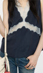 Zadig & Voltaire TASAO SILK CAMISOLE at Romi Boutique