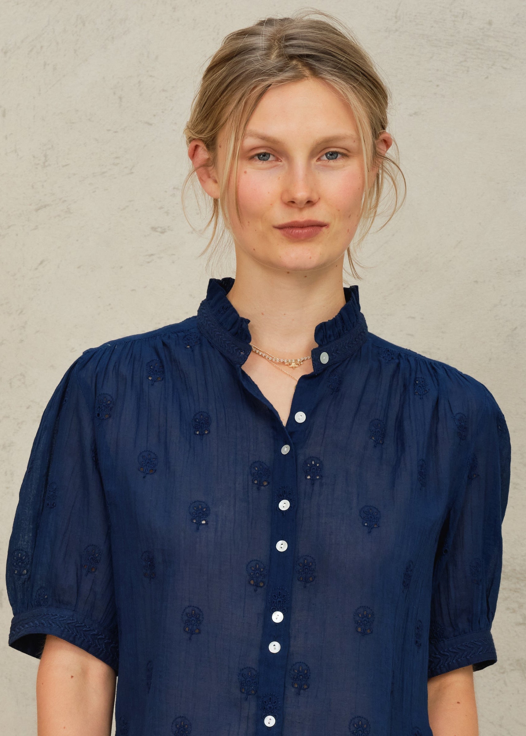 Mabe Frani Short Sleeve Top at Romi Boutique