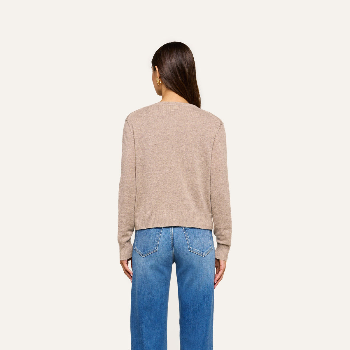 L'Agence Malone Cashmere Cardigan at Romi Boutique