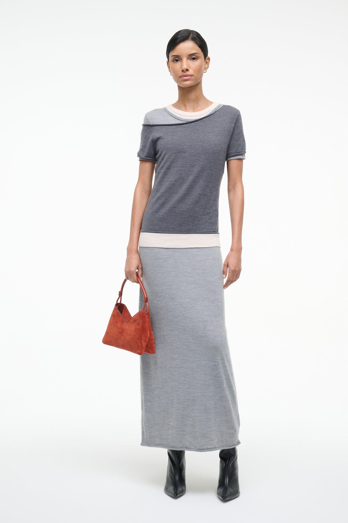 VALERIE SHOULDER BAG IN AUBURN