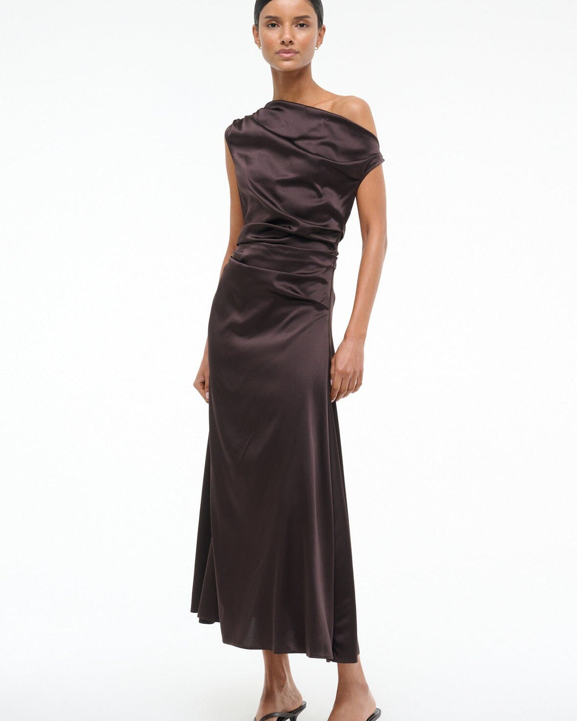 Staud Phare Silk Dress at Romi Boutique