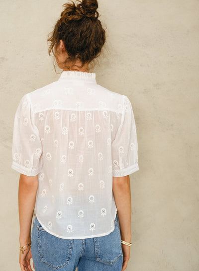 FRANI TOP IN WHITE - Romi Boutique