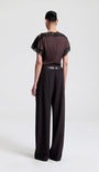 A.L.C LUNA SATIN TOP at Romi Boutique