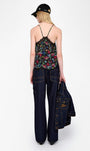 Zadig & Voltaire CHRISTY SOFT VIRGIN GARDEN CAMISOLE at Romi Boutique