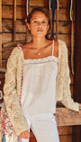 Mabe Maci Crochet Jacket at Romi Boutique