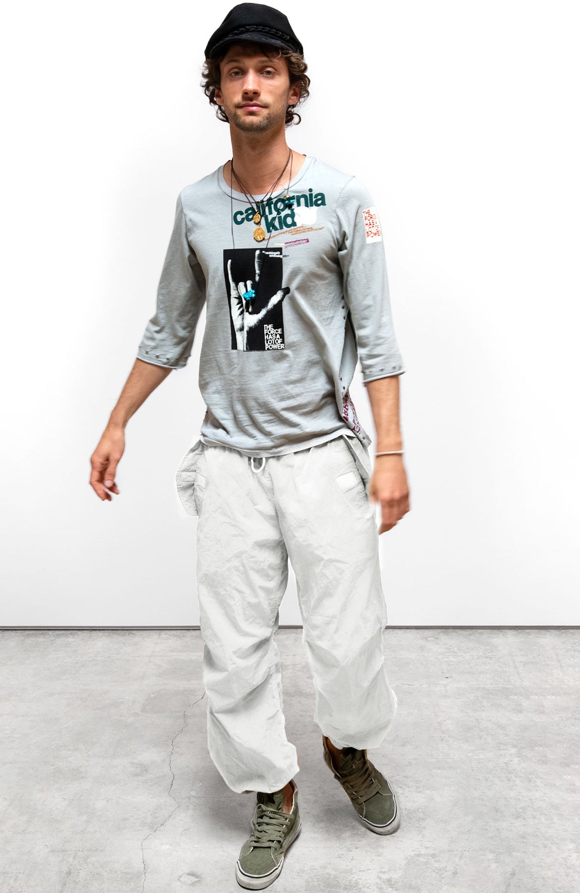 CANYONKID OUTOFSIGHT POPLIN JUMP PANT IN LAUNDRY WHITES
