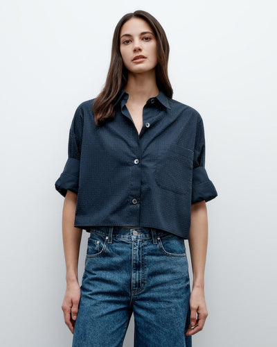 NEXT EX WITH CRYSTALS TOP IN MIDNIGHT