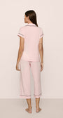 Eberjey Gisele Crop PJ Set at Romi Boutique