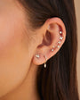 EF Collection Diamond Baby Butterfly Stud Earrings at Romi Boutique