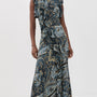 Ameline Sleeveless Silk Dress