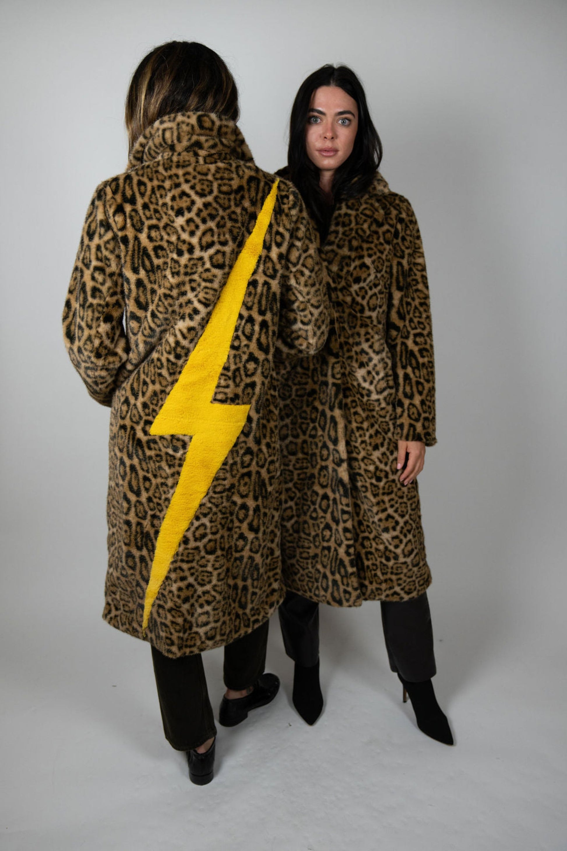 Angel Wings MR GREYS IN LEOPARD LIGHTNING BOLT at Romi Boutique