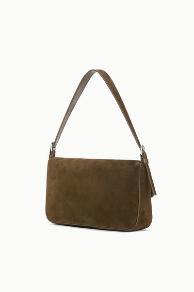 HARLOW BAG IN TRUFFLE SUEDE