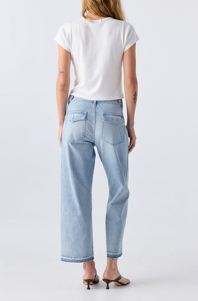 EASY ARMY SLOUCH CROP JEAN IN ENJOY