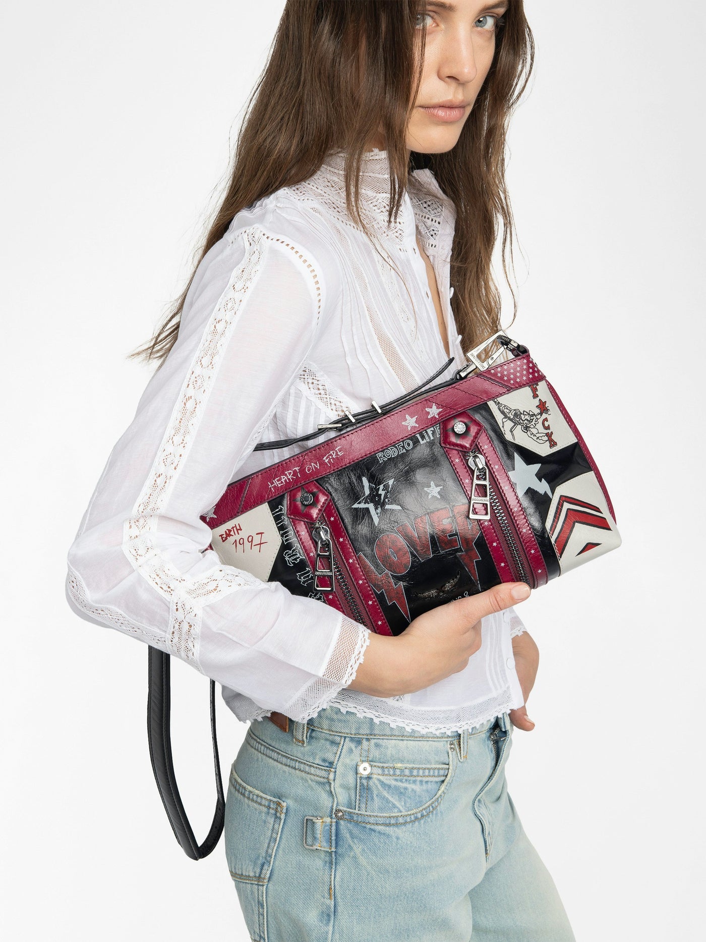 SUNNY MOODY PUNK BAG IN BLACK