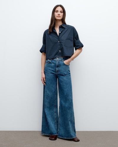 NEXT EX WITH CRYSTALS TOP IN MIDNIGHT