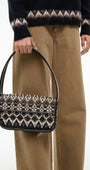 Staud TOMMY BEADED BAG at Romi Boutique