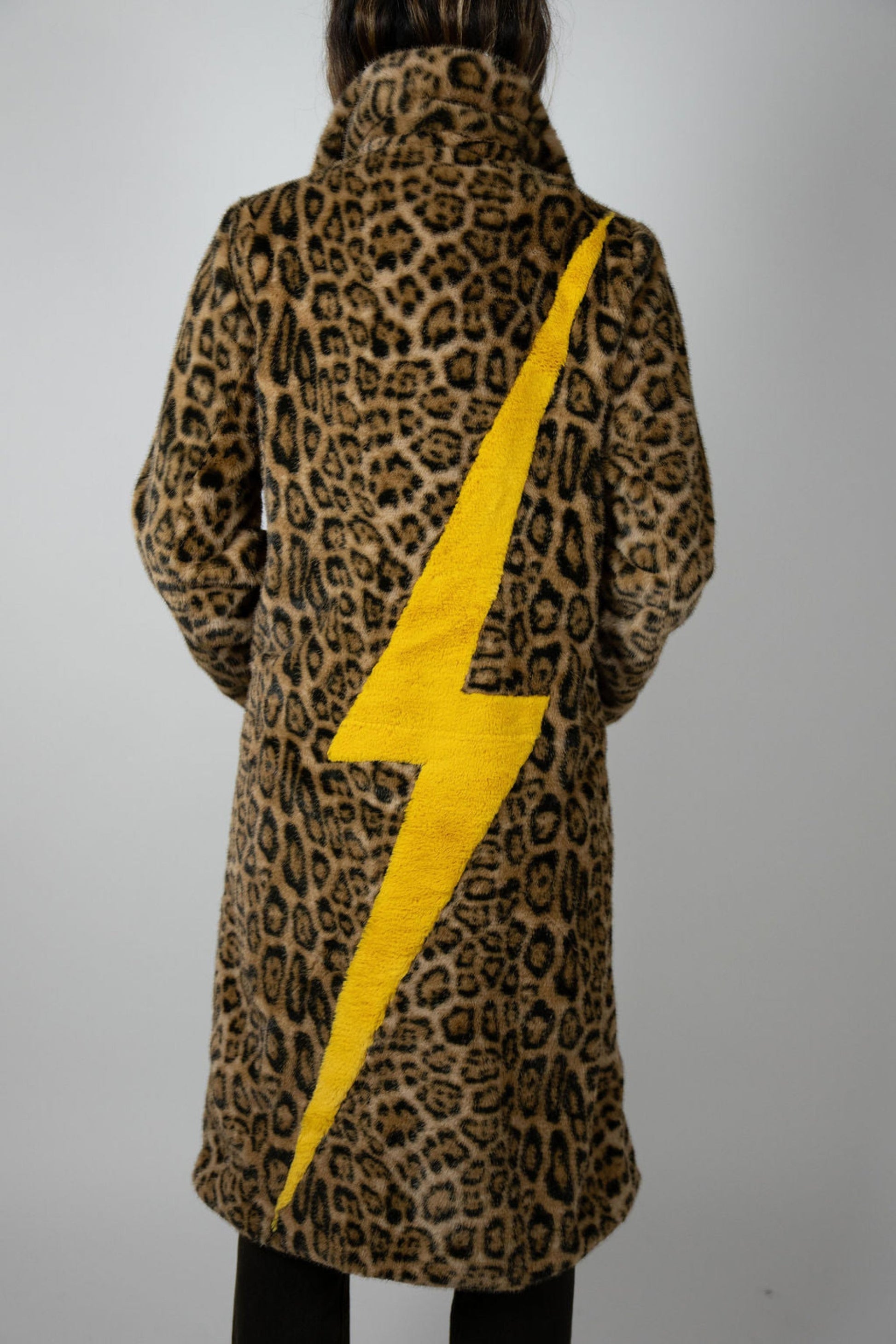 Angel Wings MR GREYS IN LEOPARD LIGHTNING BOLT at Romi Boutique