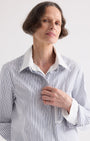 TWP Double Layer Boyfriend Shirt at Romi Boutique