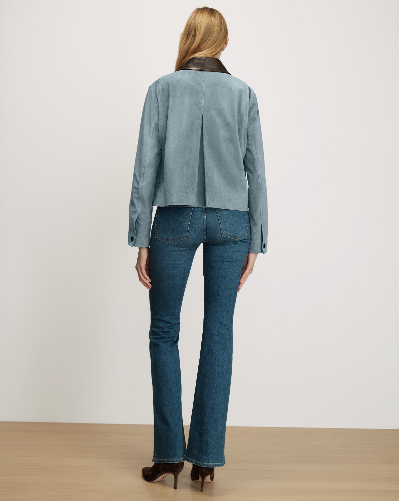 Veronica Beard Walters Suede Jacket at Romi Boutique
