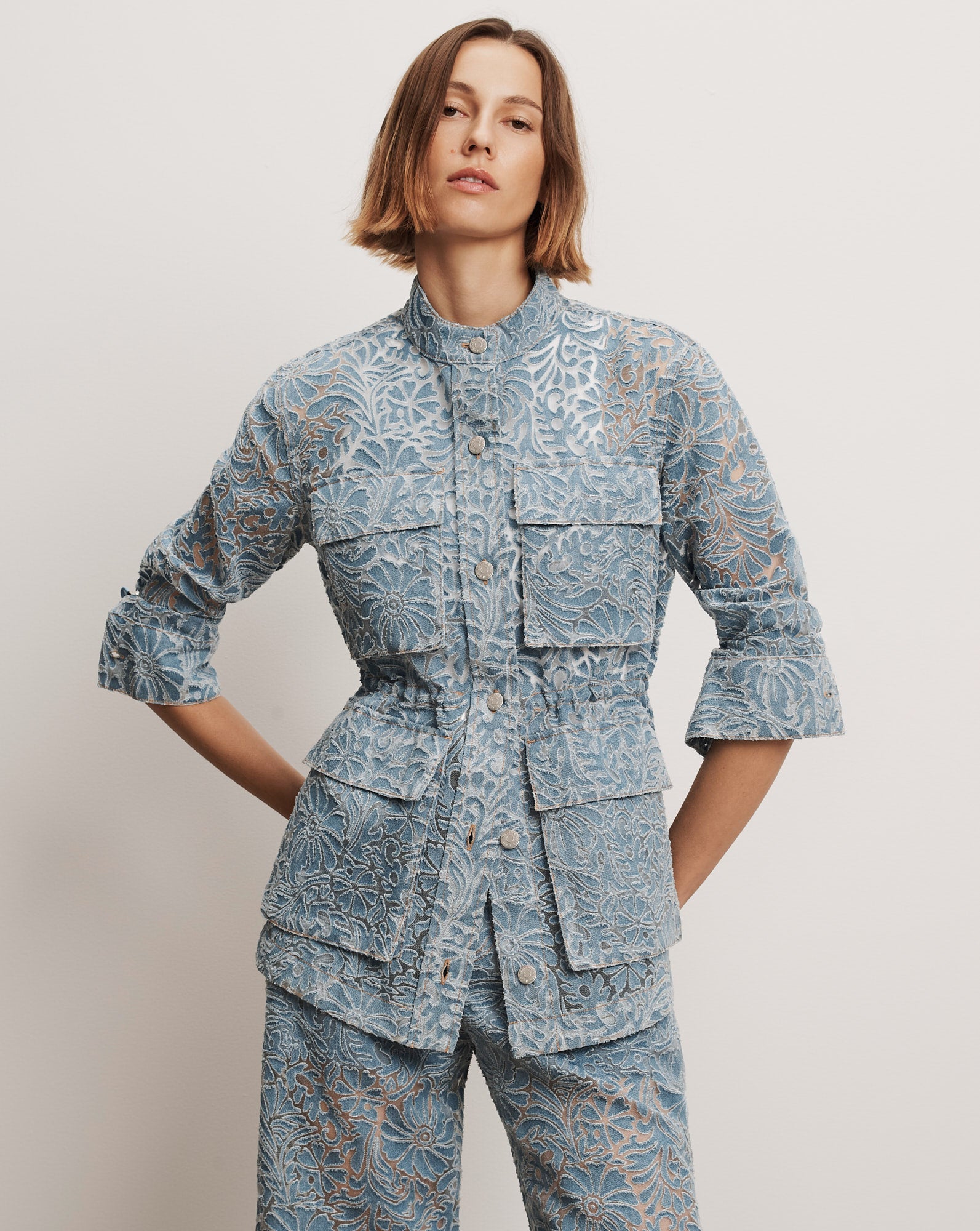 Lane Burnout Denim Jacket