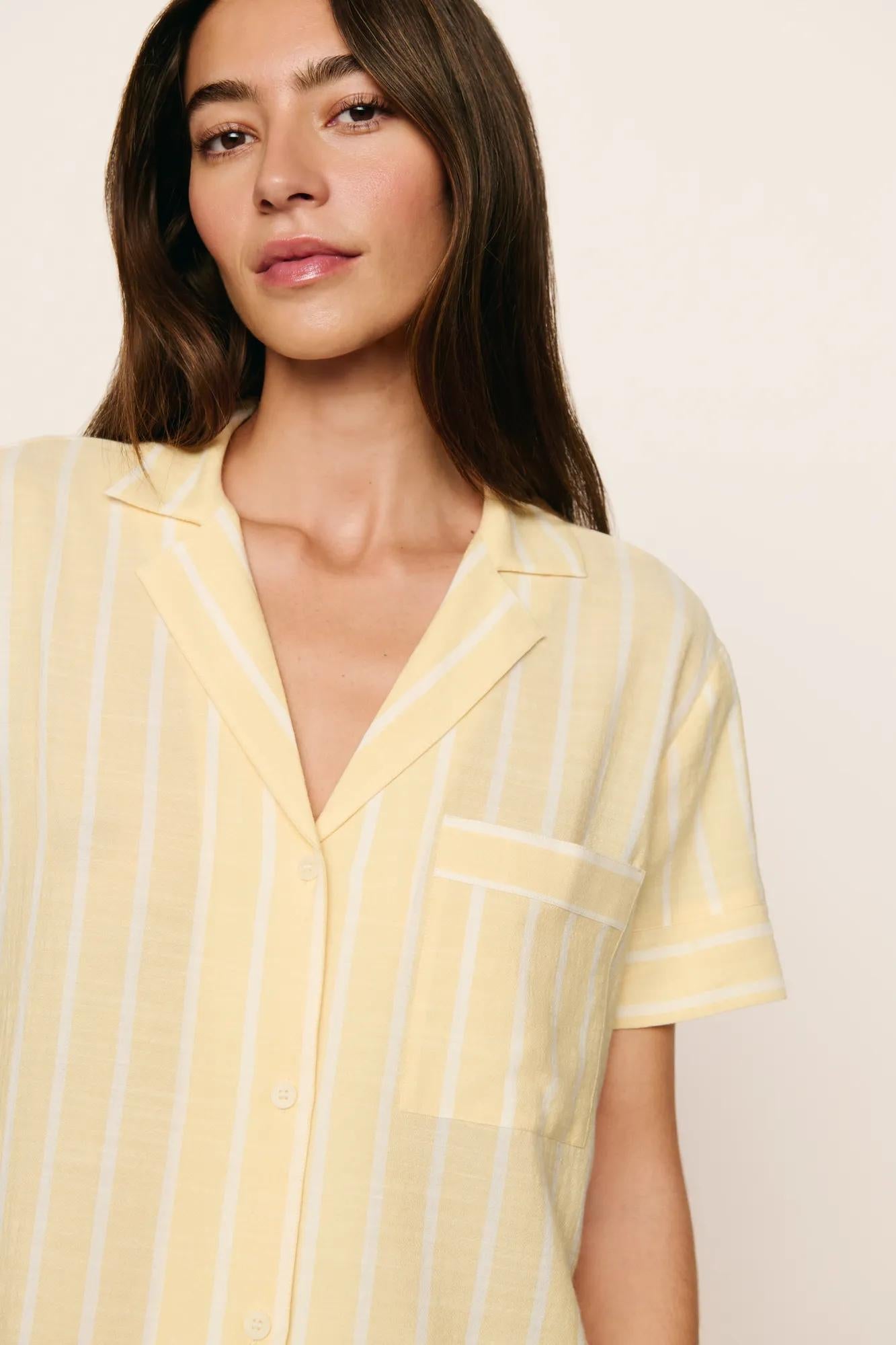 Eberjey Nautico Shortie PJ Set at Romi Boutique