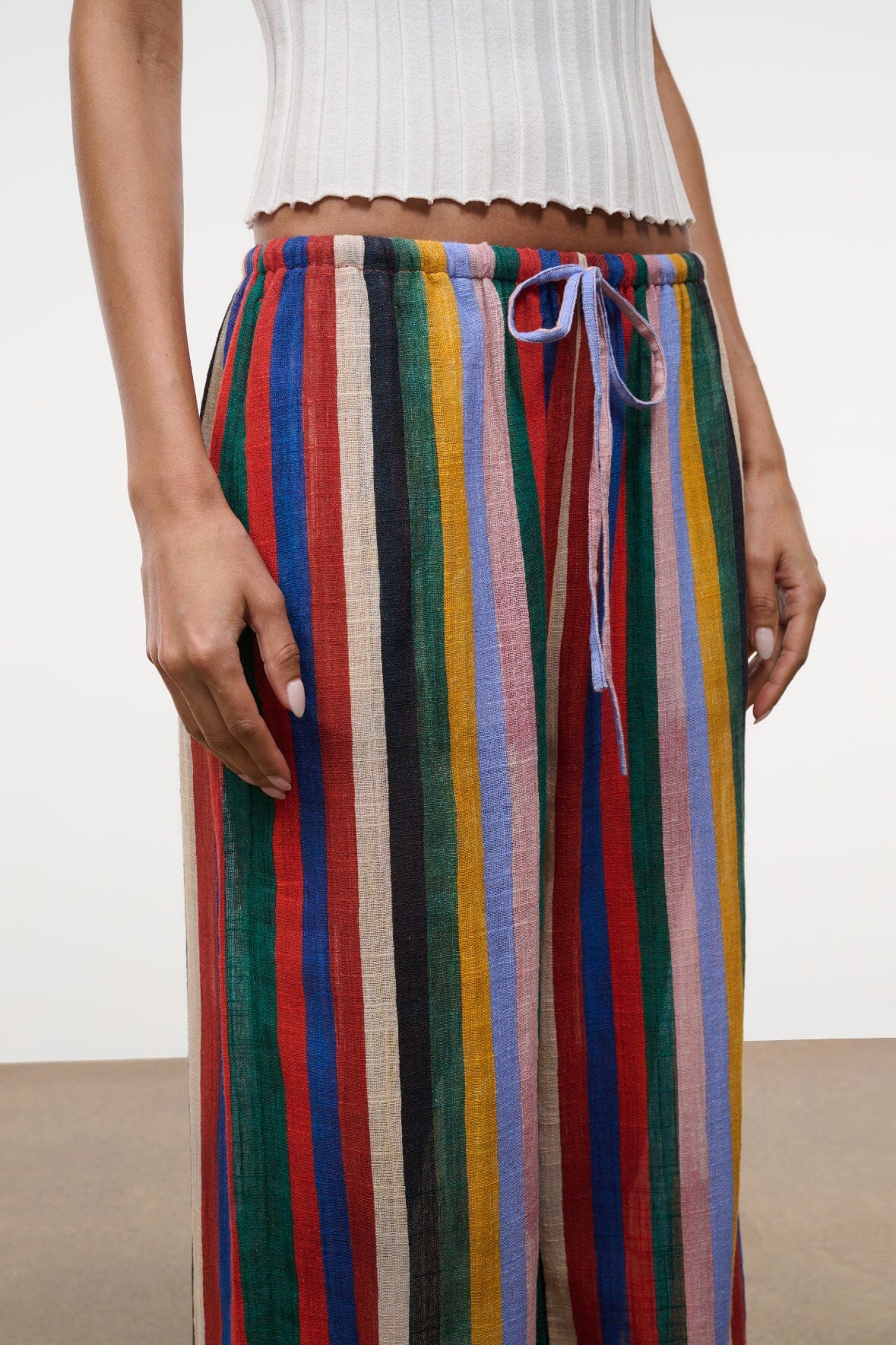 Mateo Pant In Artist Stripe