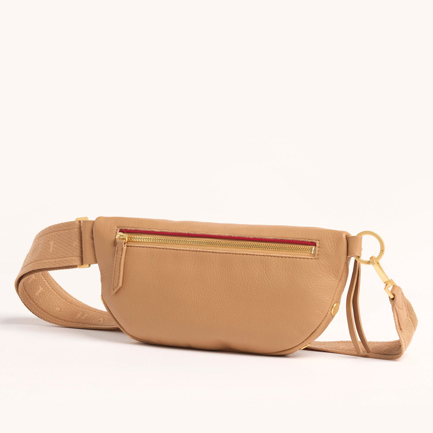 CHARLES CROSSBODY MED IN TOAST TAN/BRUSHED GOLD - Romi Boutique