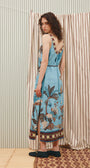 ALEMAIS GEORGIE SLEEVELESS MIDI DRESS at Romi Boutique