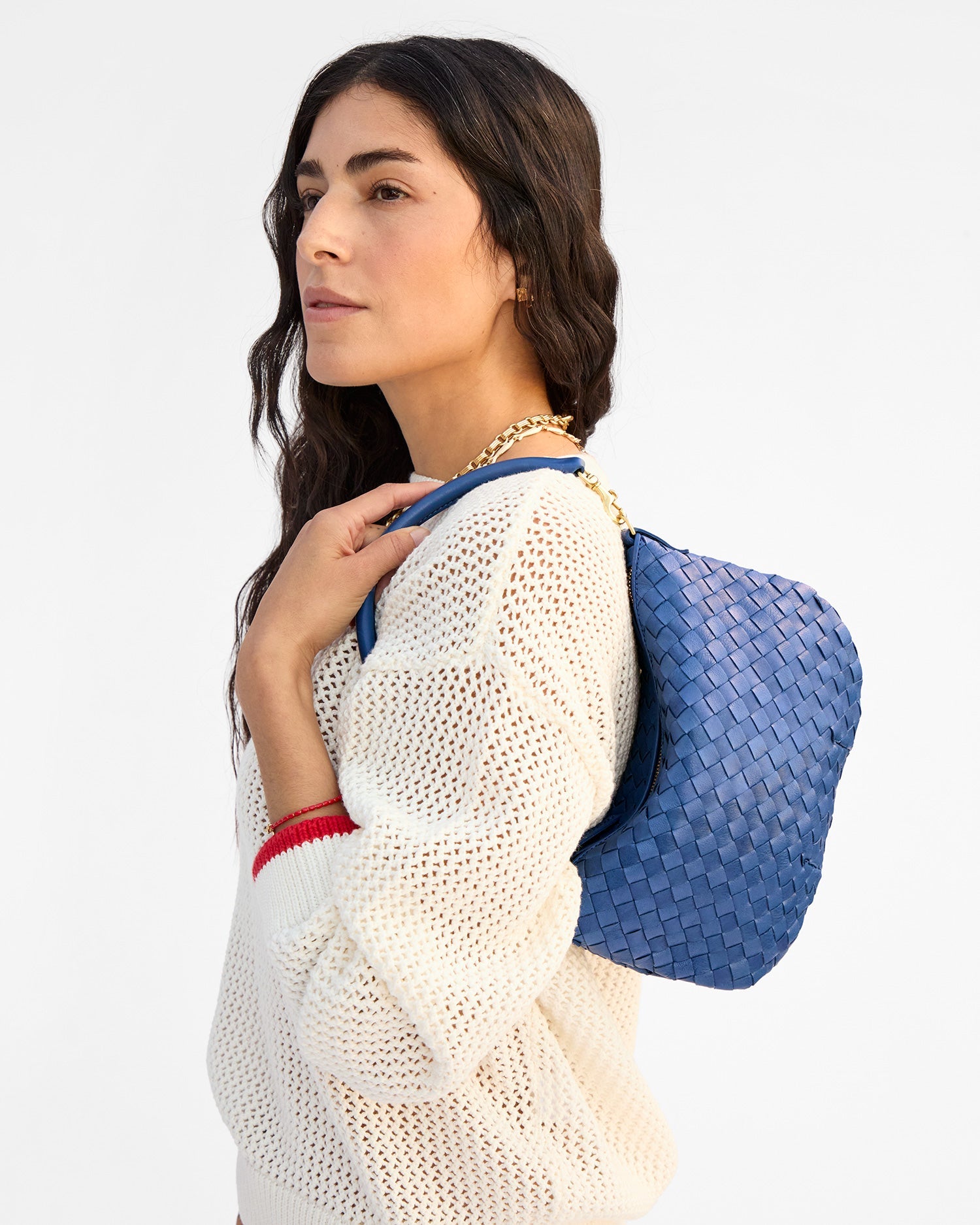 Clare V PETIT MOYEN MESSENGER at Romi Boutique