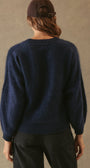 27 Miles Sue Fuzzy Cashmere V-Neck Pullover at Romi Boutique