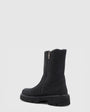 Aquatalia ELOISE IN BLACK NUBUCK at Romi Boutique
